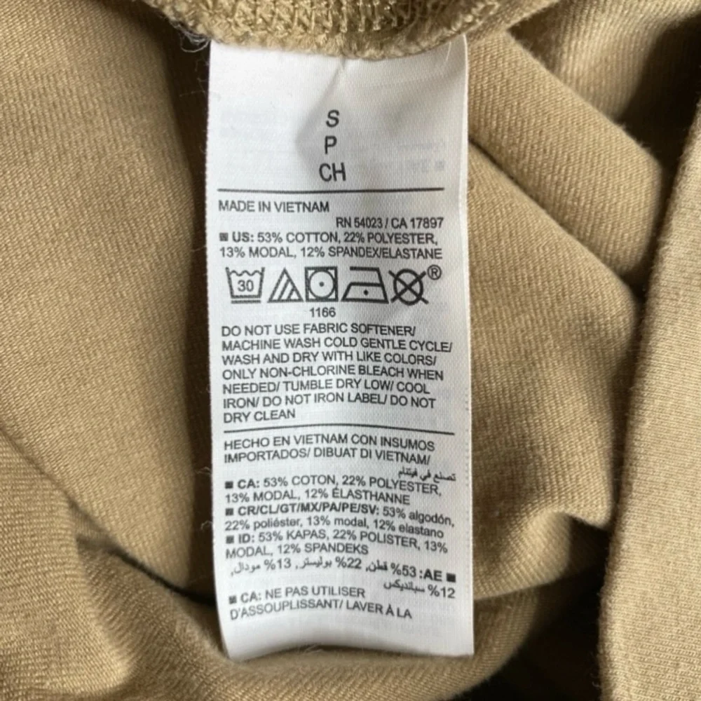 Old Navy Extra High-Waisted PowerChill Wide-Leg Pants in Sliced Bread size Small - Picture 7 of 8